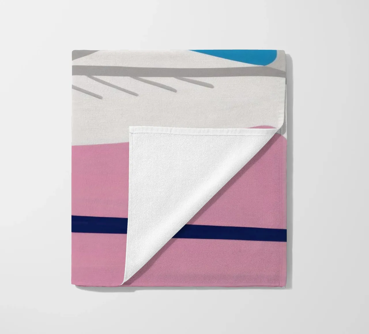 Pastel Chair Solitude beach towel by Giant Foxs