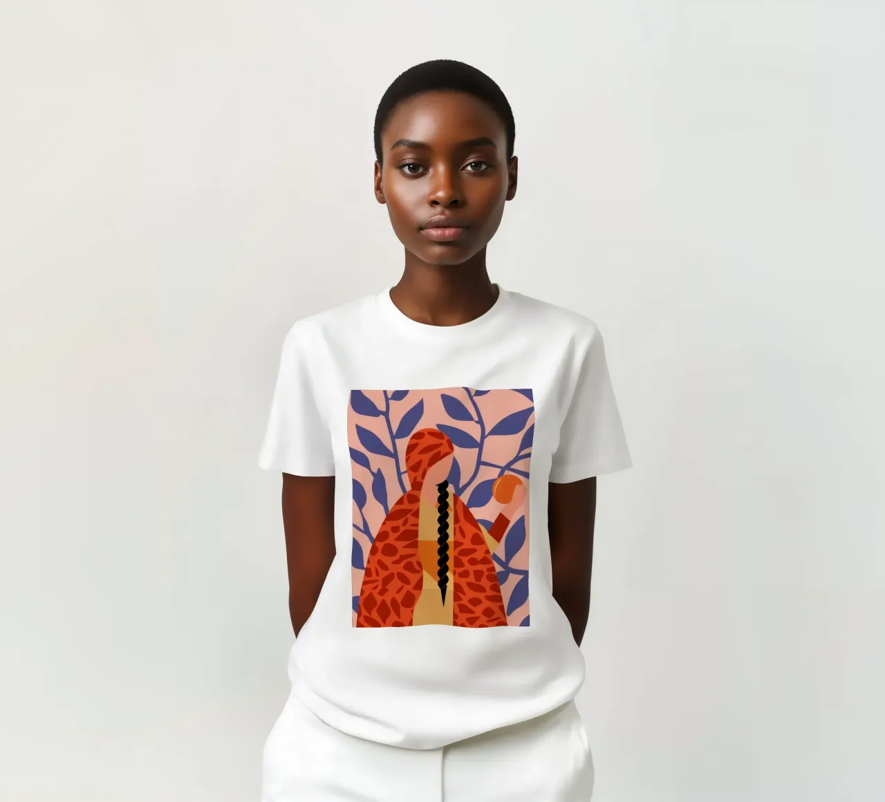 Giraffe Flora Fusion t-shirt da Rain Balance