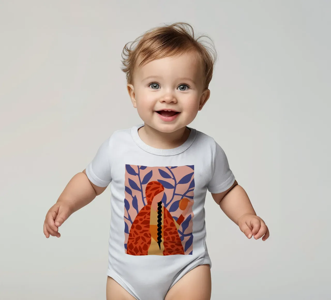 Giraffe Flora Fusion body neonato maniche corte da Rain Balance