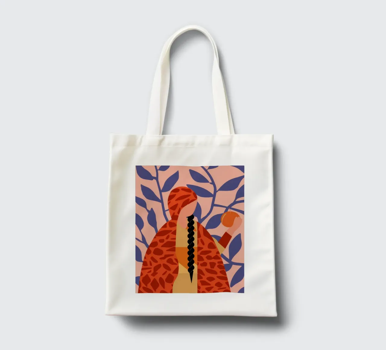 Giraffe Flora Fusion borsa in juta da Rain Balance