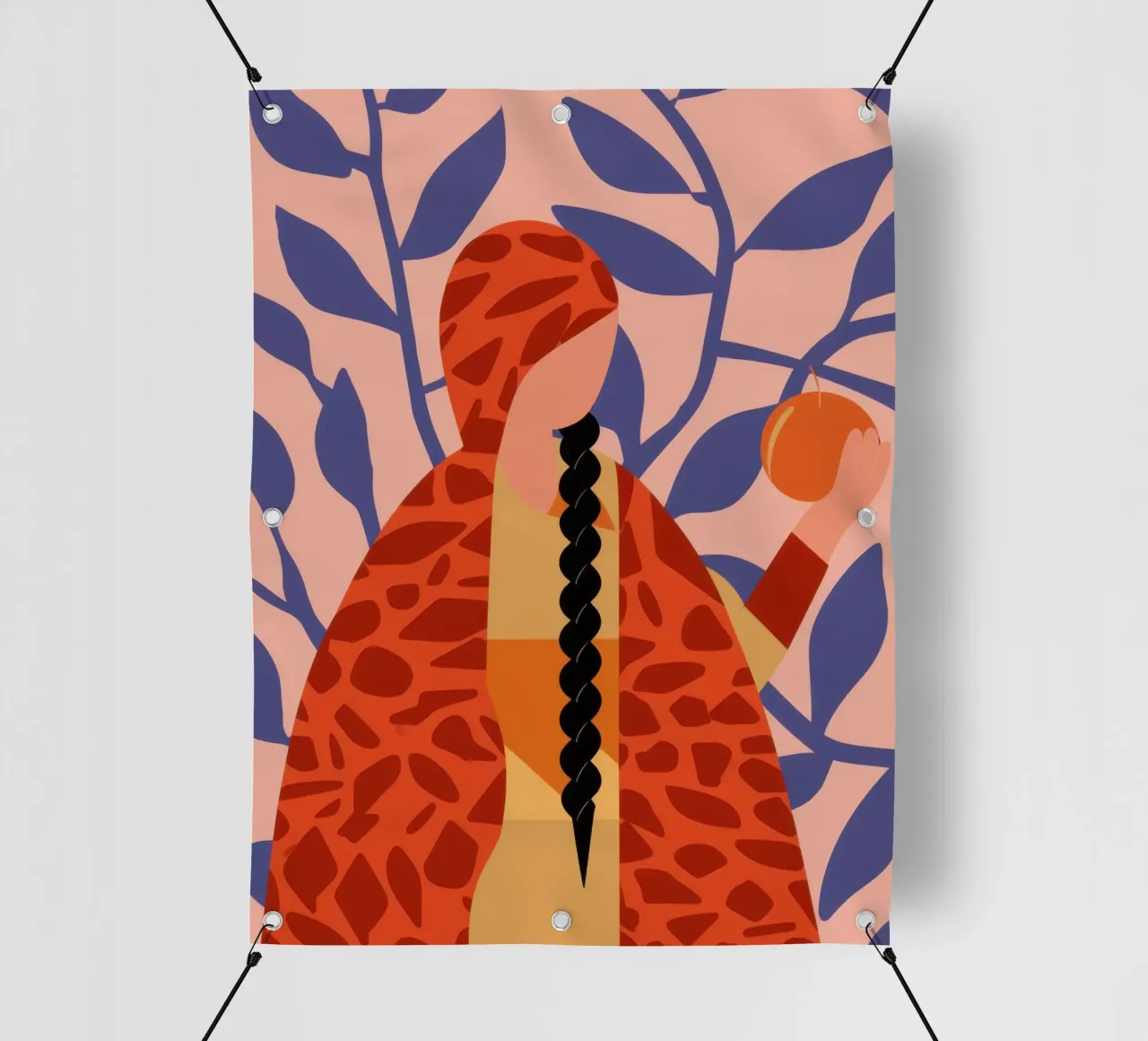Giraffe Flora Fusion telo in pvc da Rain Balance