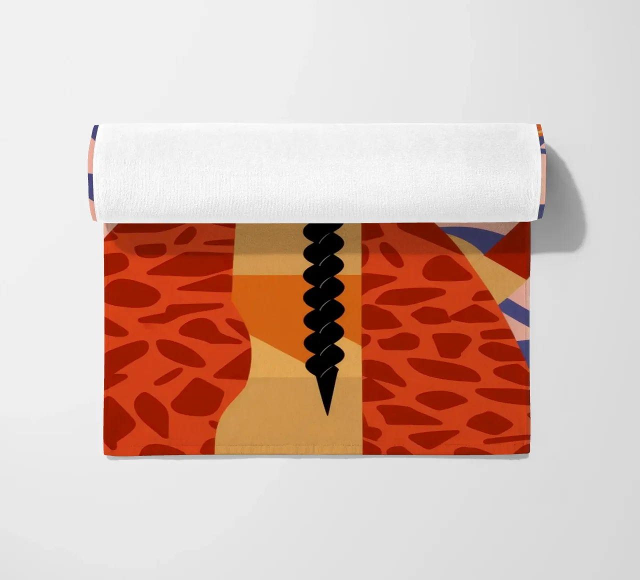 Giraffe Flora Fusion telo mare da Rain Balance