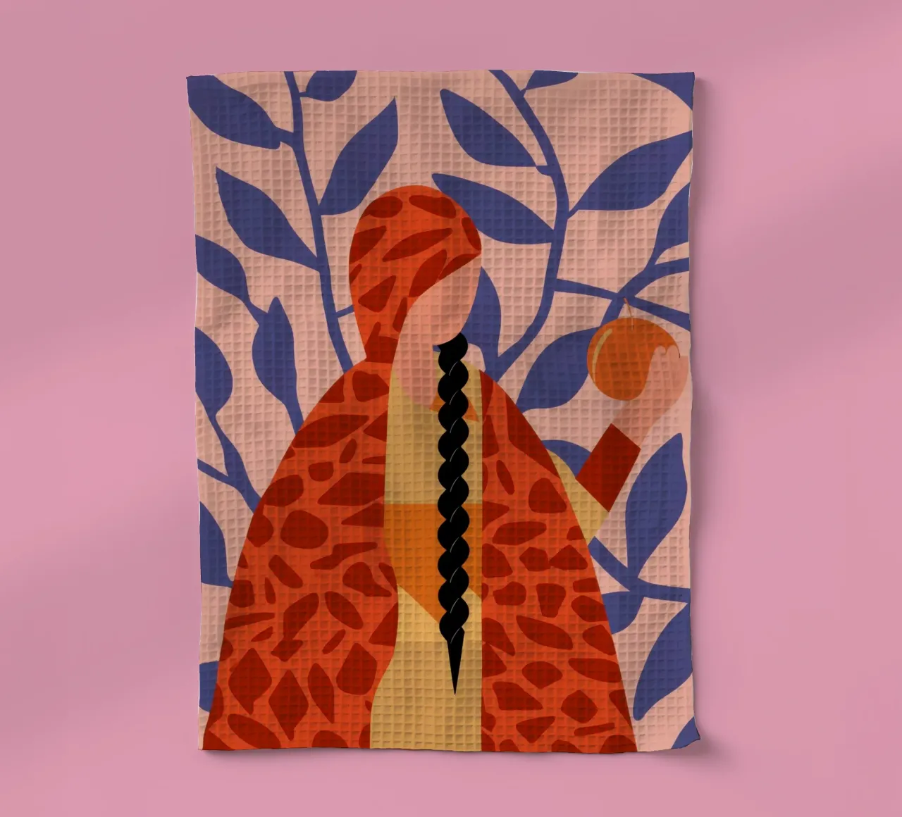 Giraffe Flora Fusion canovaccio da cucina da Rain Balance