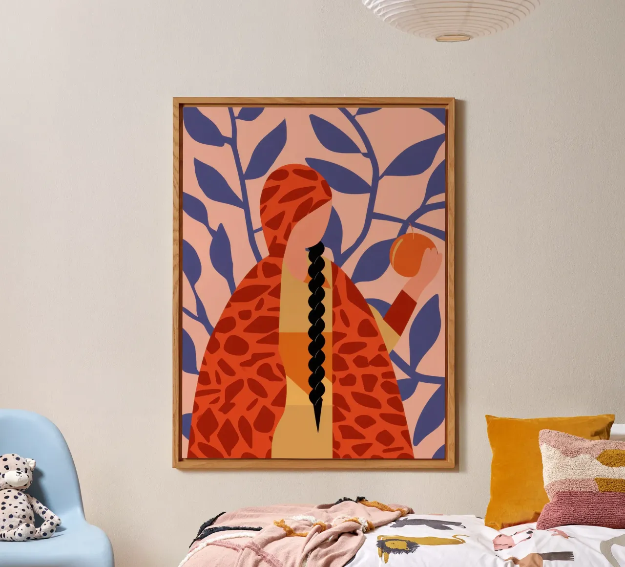 Giraffe Flora Fusion alluminio dibond da Rain Balance