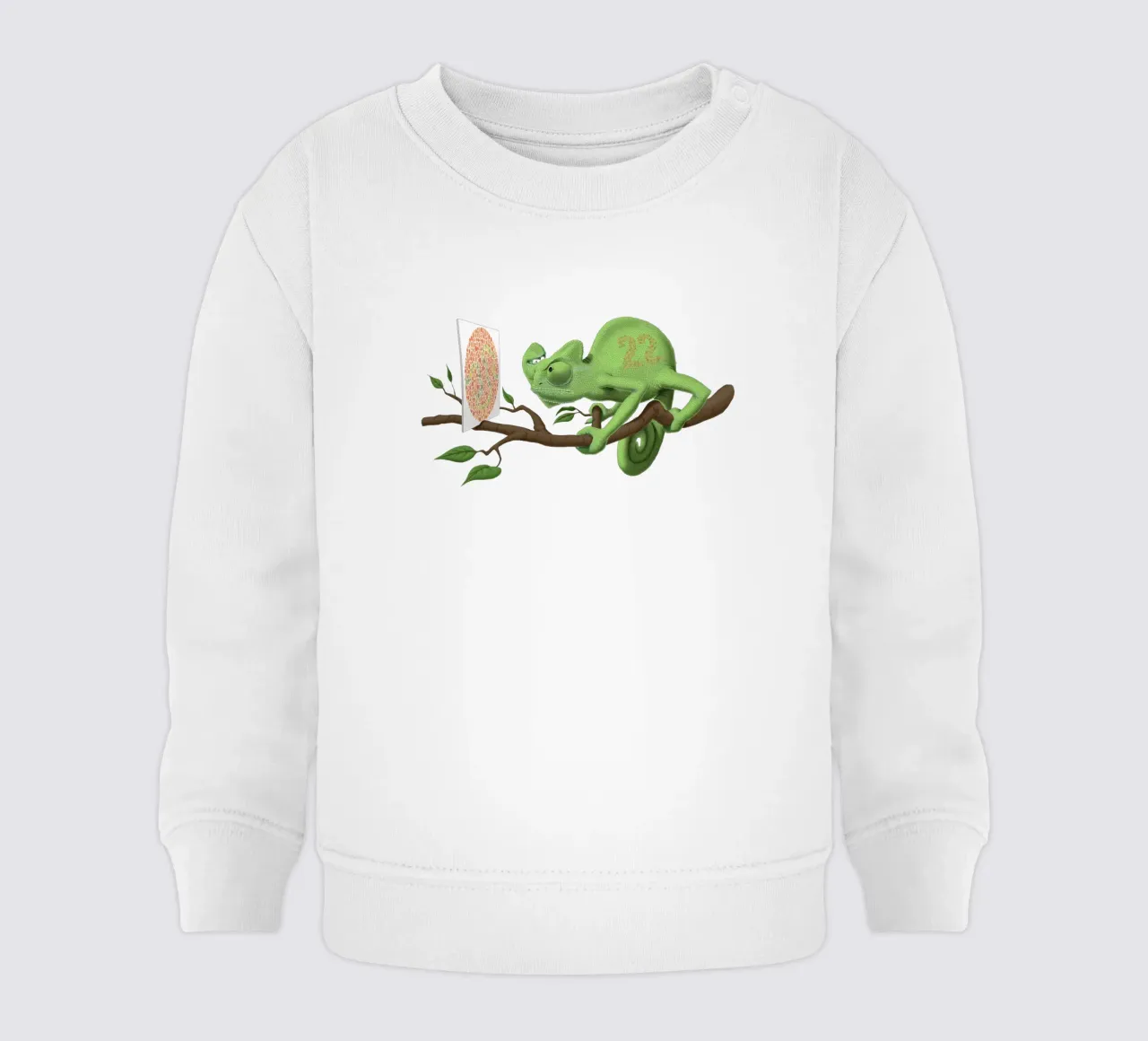 Can't see it myself (Titled) felpa neonato da Rob Art | Illustration