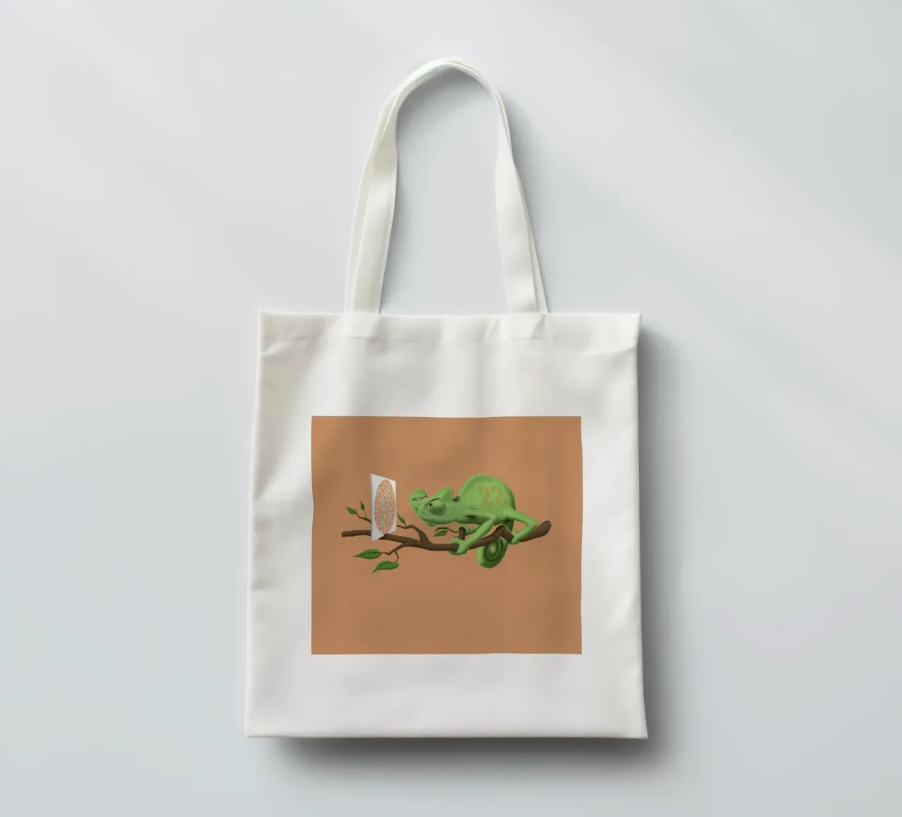 Can't see it myself (Titled) borsa in juta da Rob Art | Illustration
