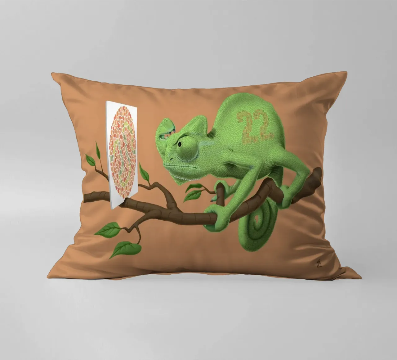 Can't see it myself (Titled) cuscino da Rob Art | Illustration