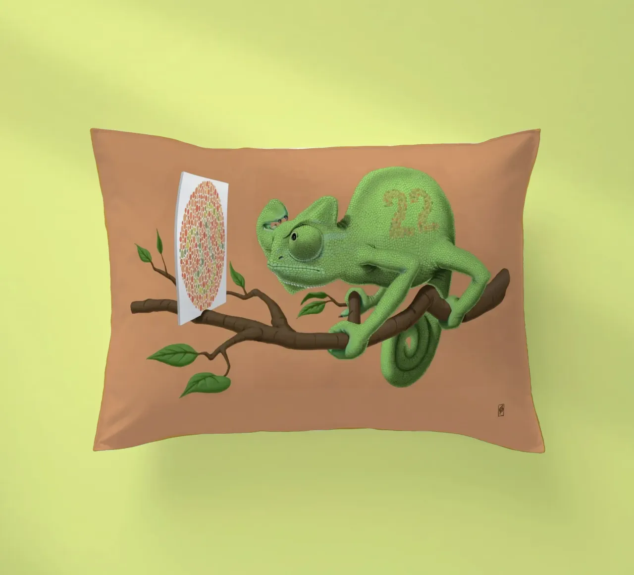 Can't see it myself (Titled) cuscino da Rob Art | Illustration