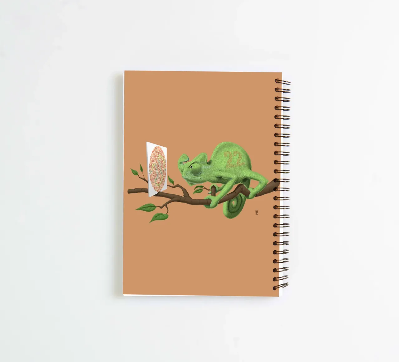 Can't see it myself (Titled) spiral notebook by Rob Art | Illustration