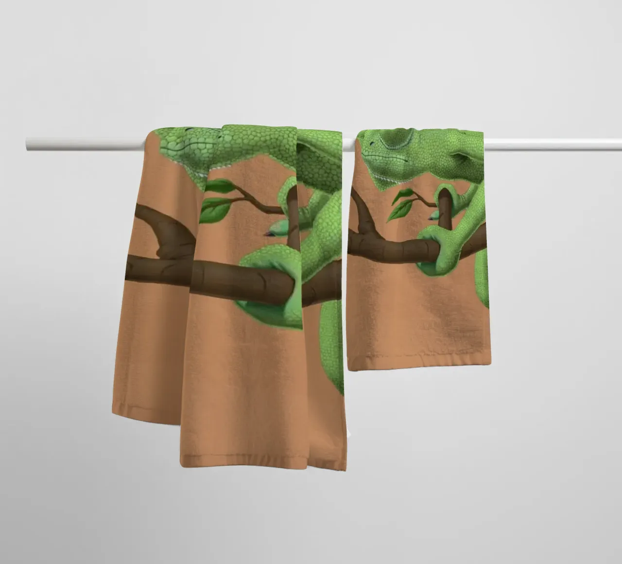 Can't see it myself (Titled) asciugamano da bagno da Rob Art | Illustration
