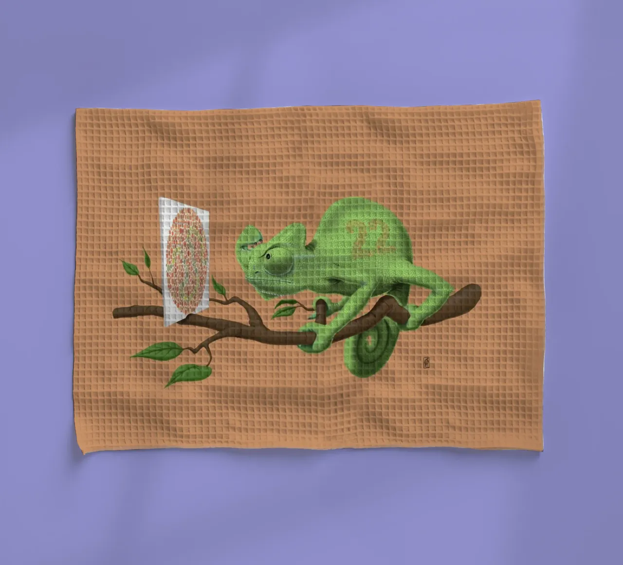 Can't see it myself (Titled) canovaccio da cucina da Rob Art | Illustration