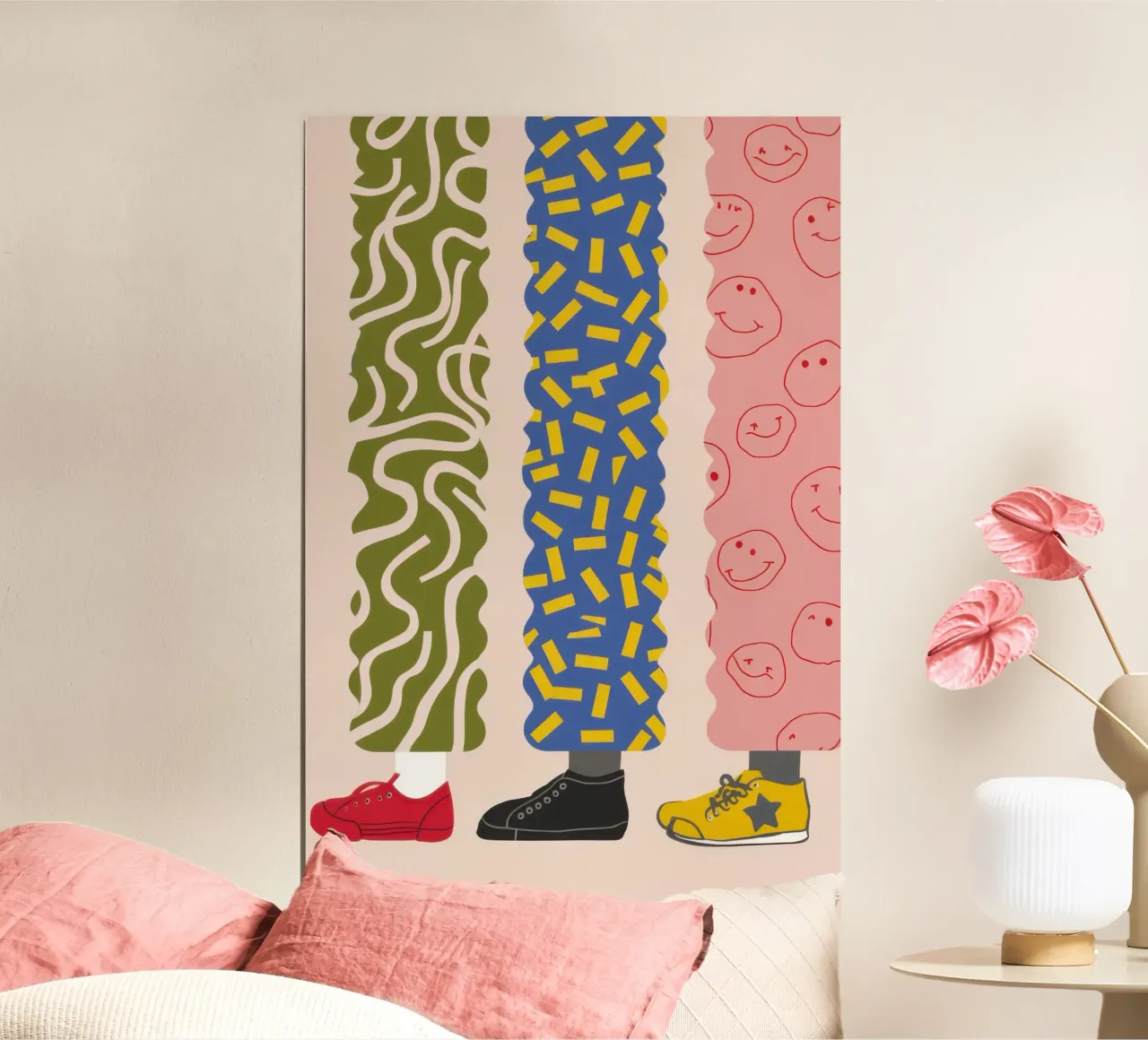 Playful Pattern Banners hahnemühle by Giant Foxs