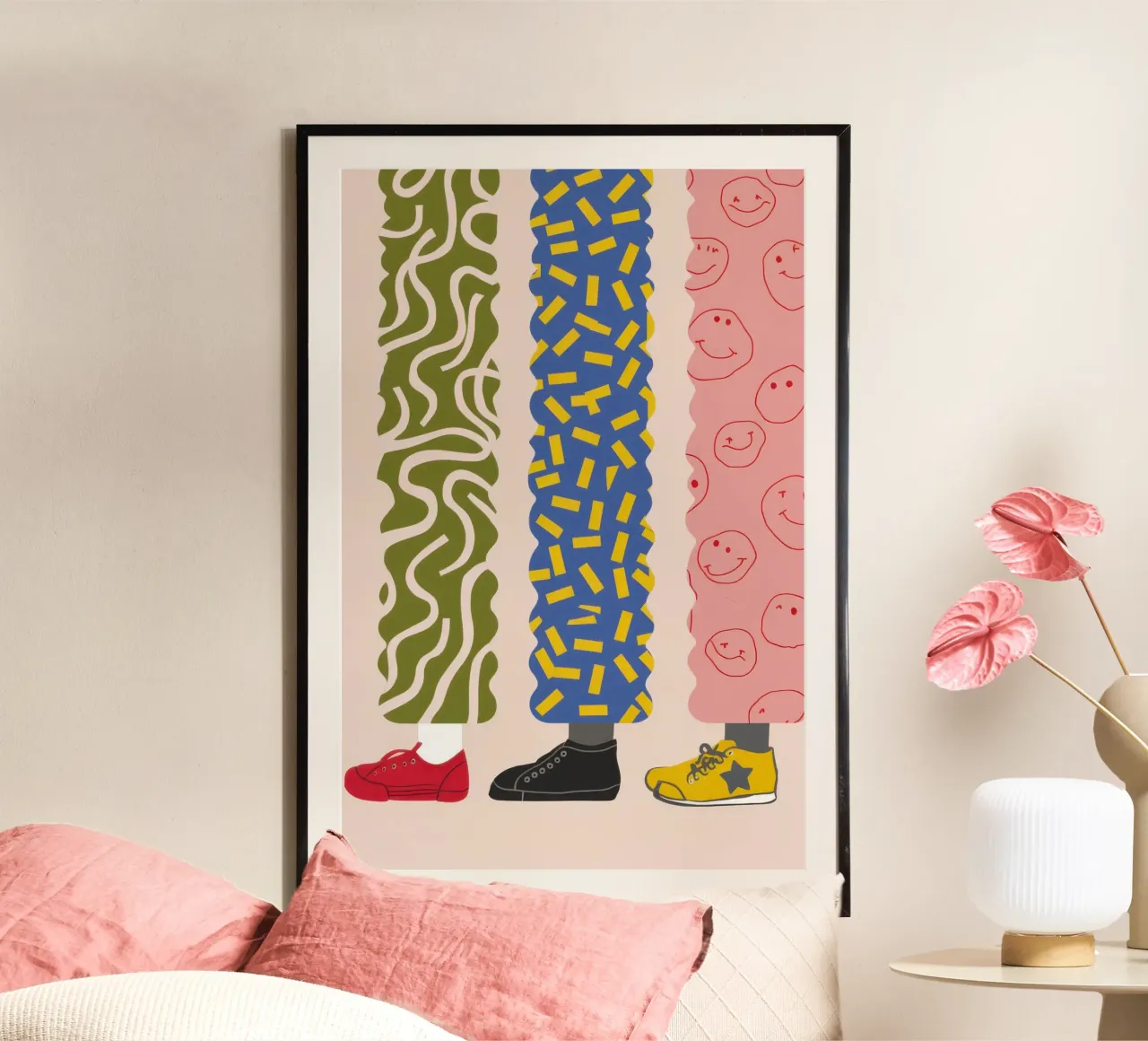 Playful Pattern Banners hahnemühle by Giant Foxs