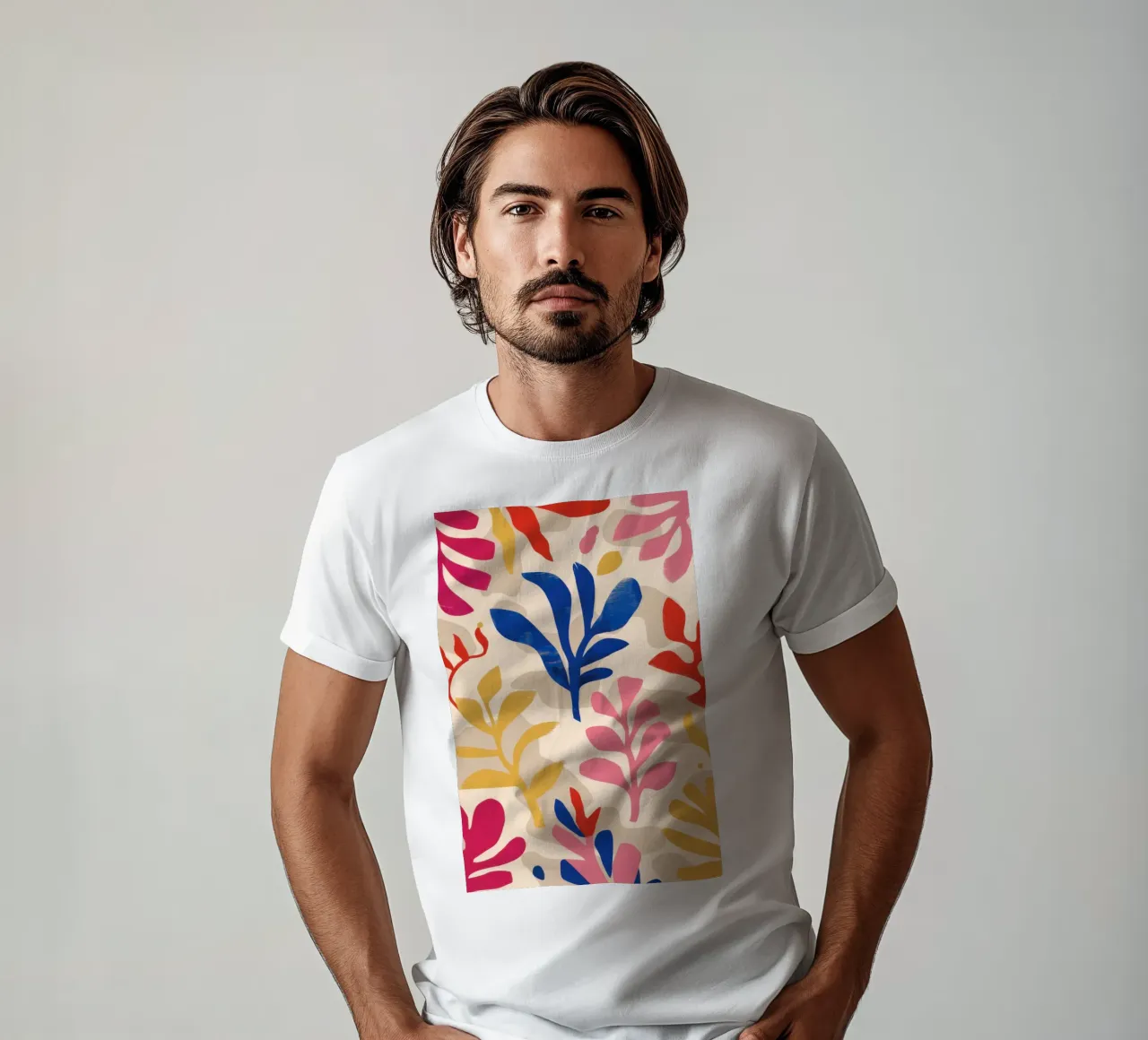 Modello Foliole Rhythm t-shirt da Ink Pulse