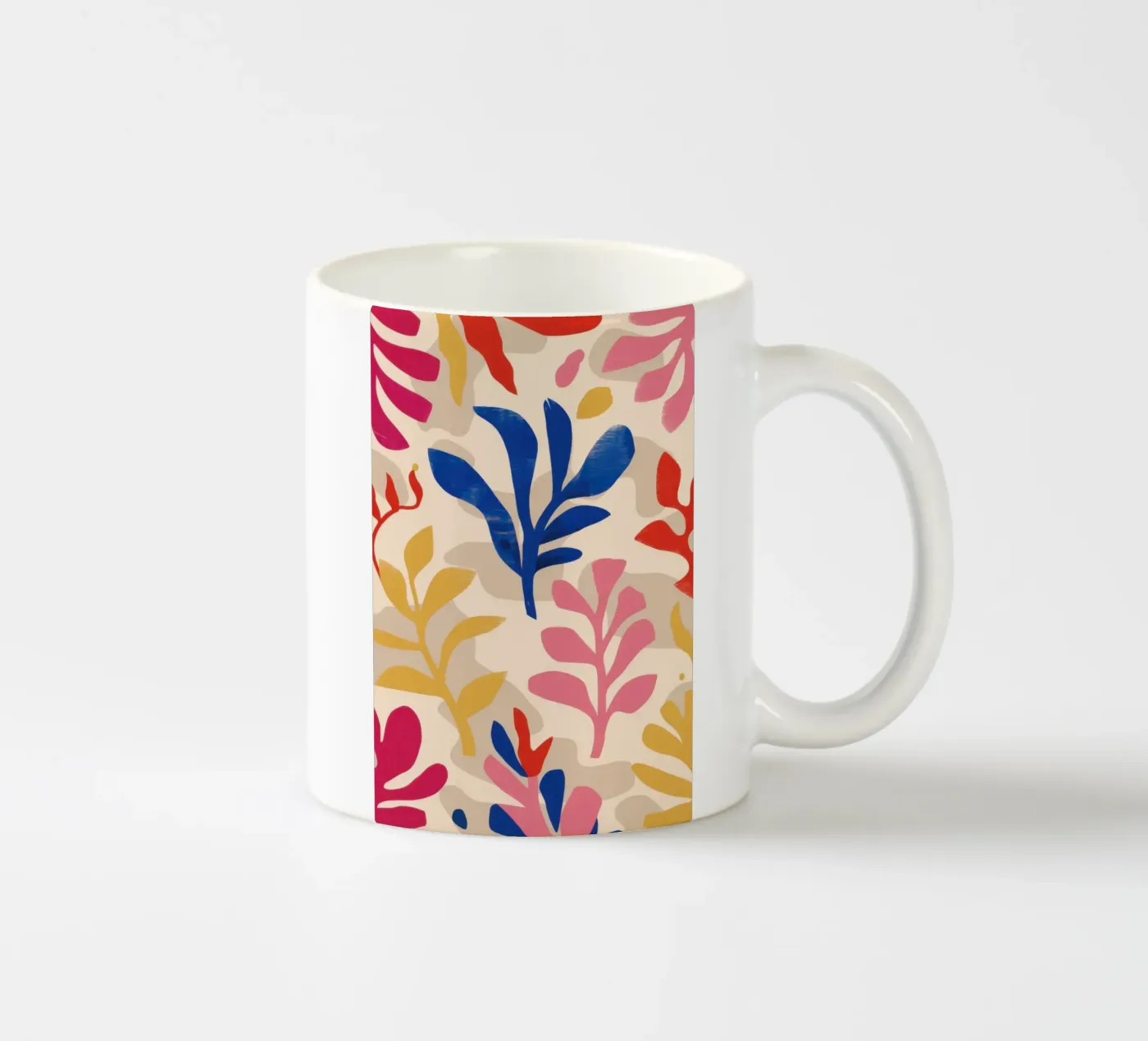 Foliole Rhythm Pattern mug en céramique de Ink Pulse