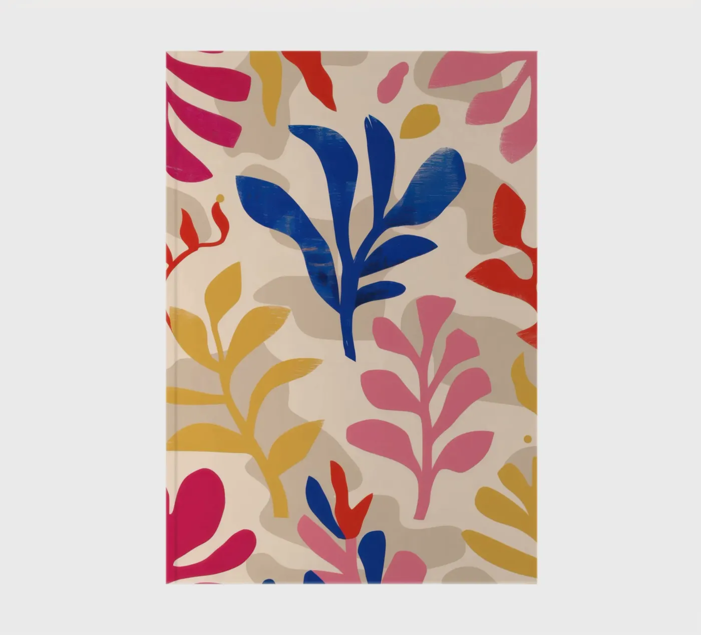 Foliole Rhythm Pattern notebook by Ink Pulse