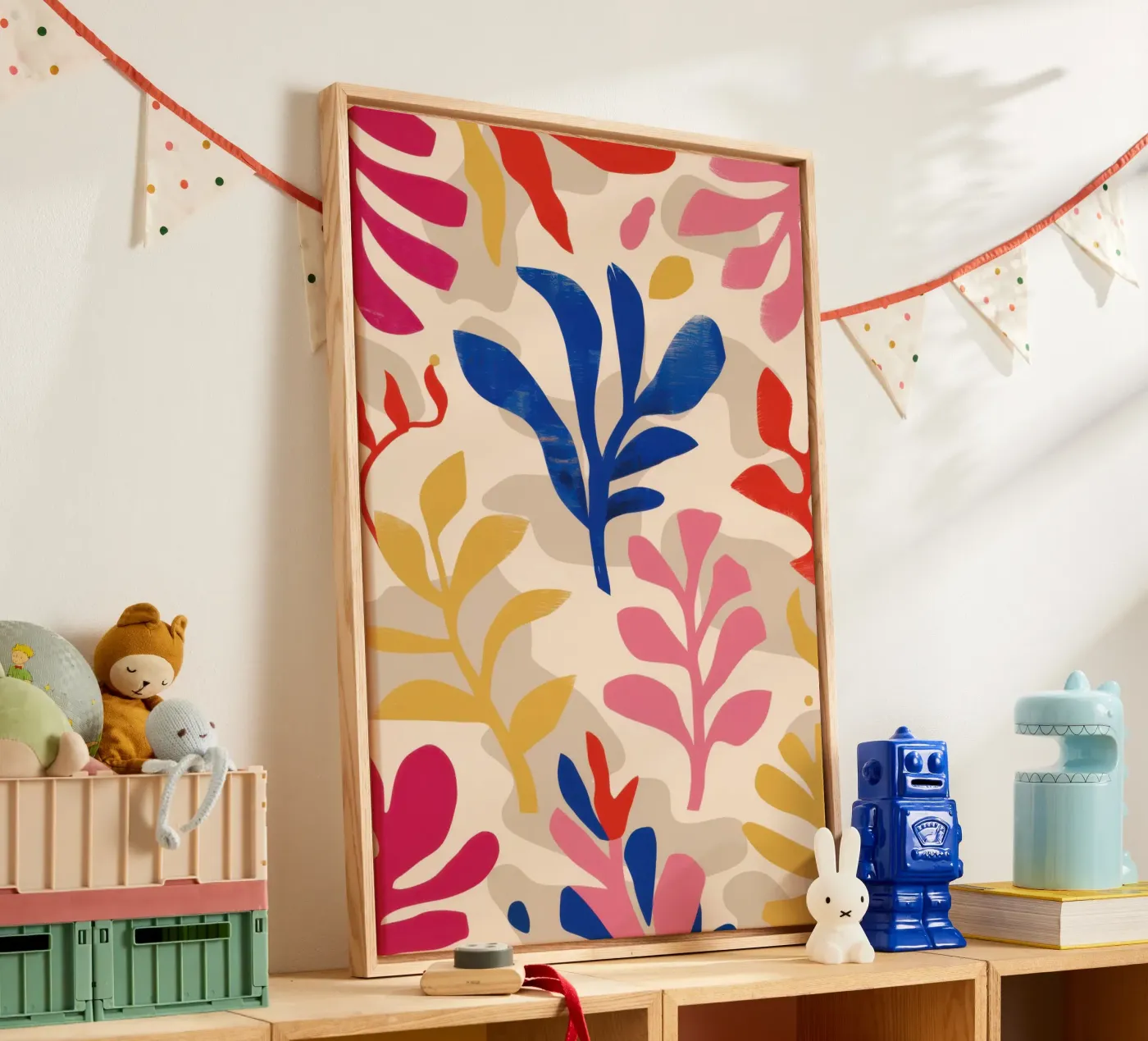 Modello Foliole Rhythm tela da Ink Pulse