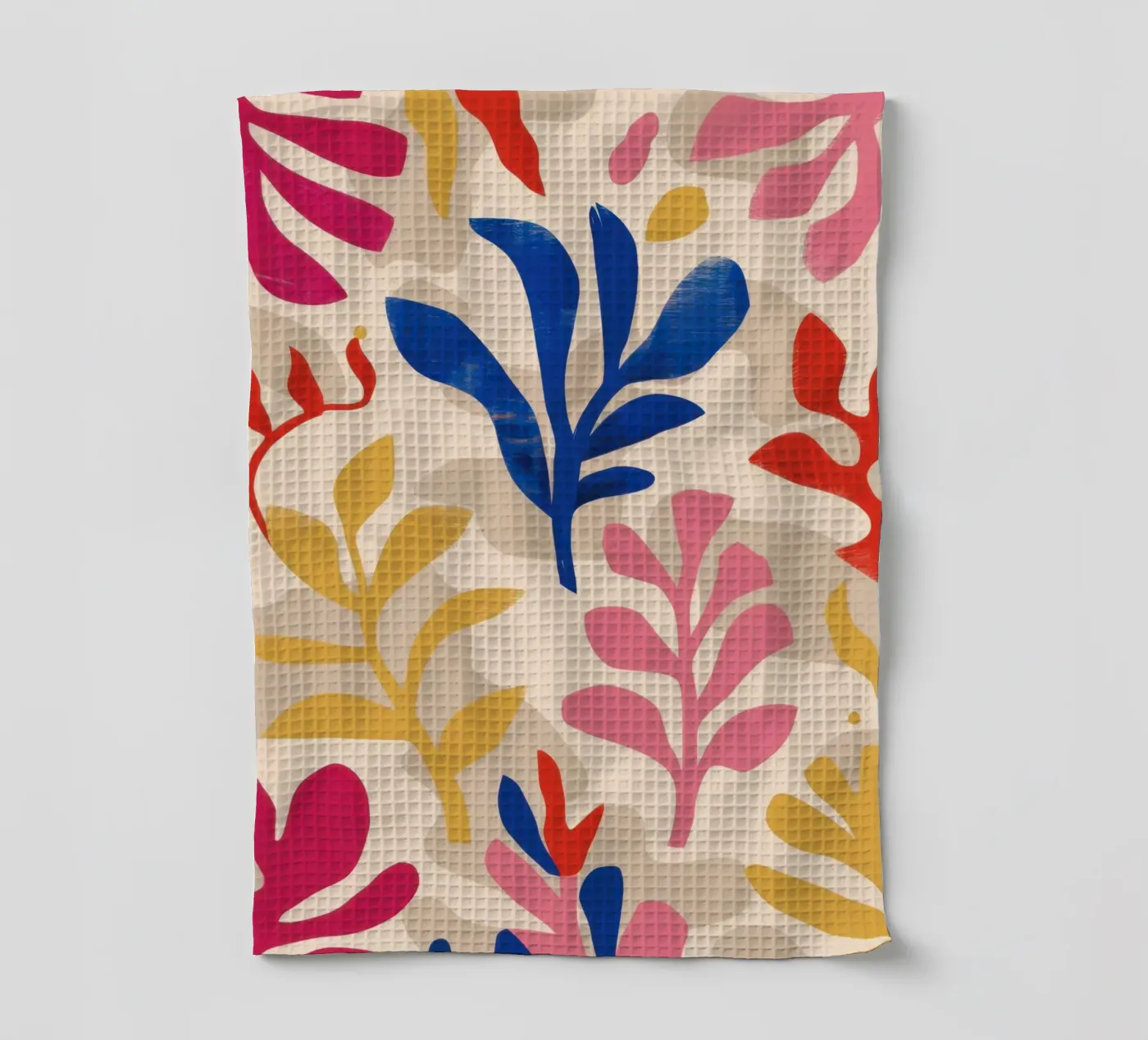 Foliole Rhythm Pattern Geschirrtuch von Ink Pulse