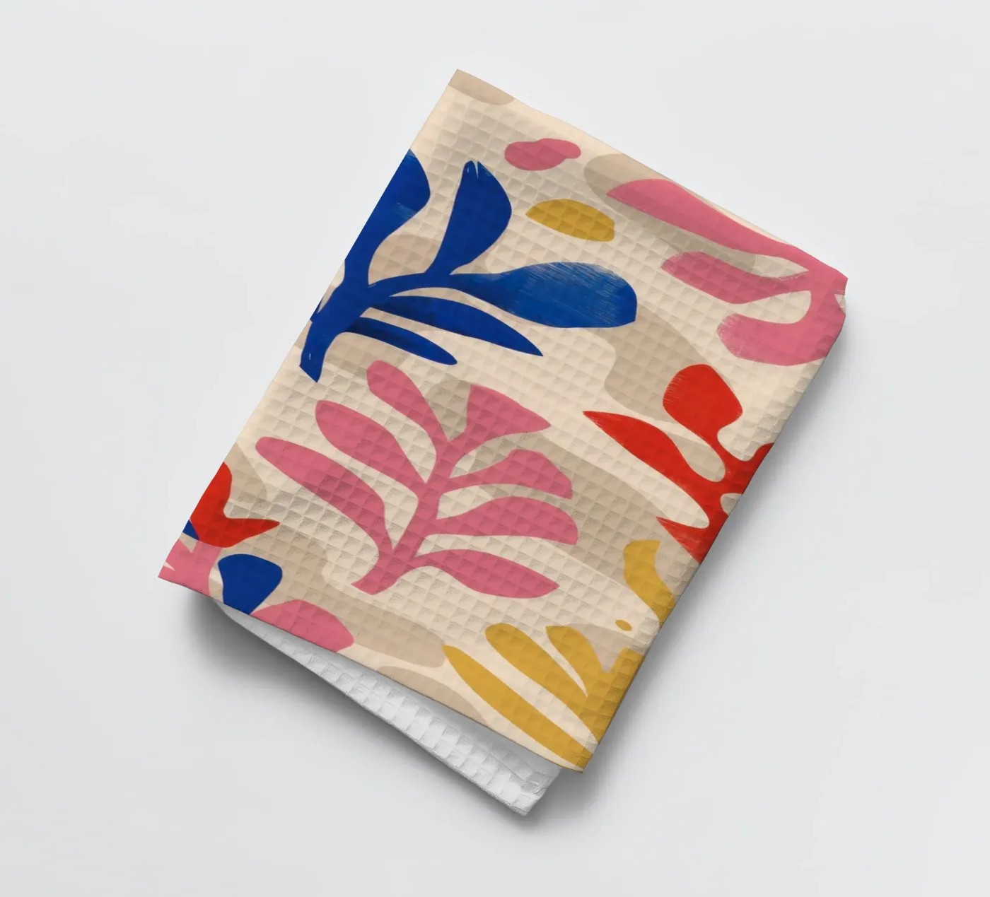 Foliole Rhythm Pattern Geschirrtuch von Ink Pulse