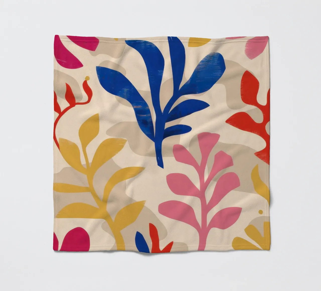 Foliole Rhythm Pattern Fleecedecke von Ink Pulse