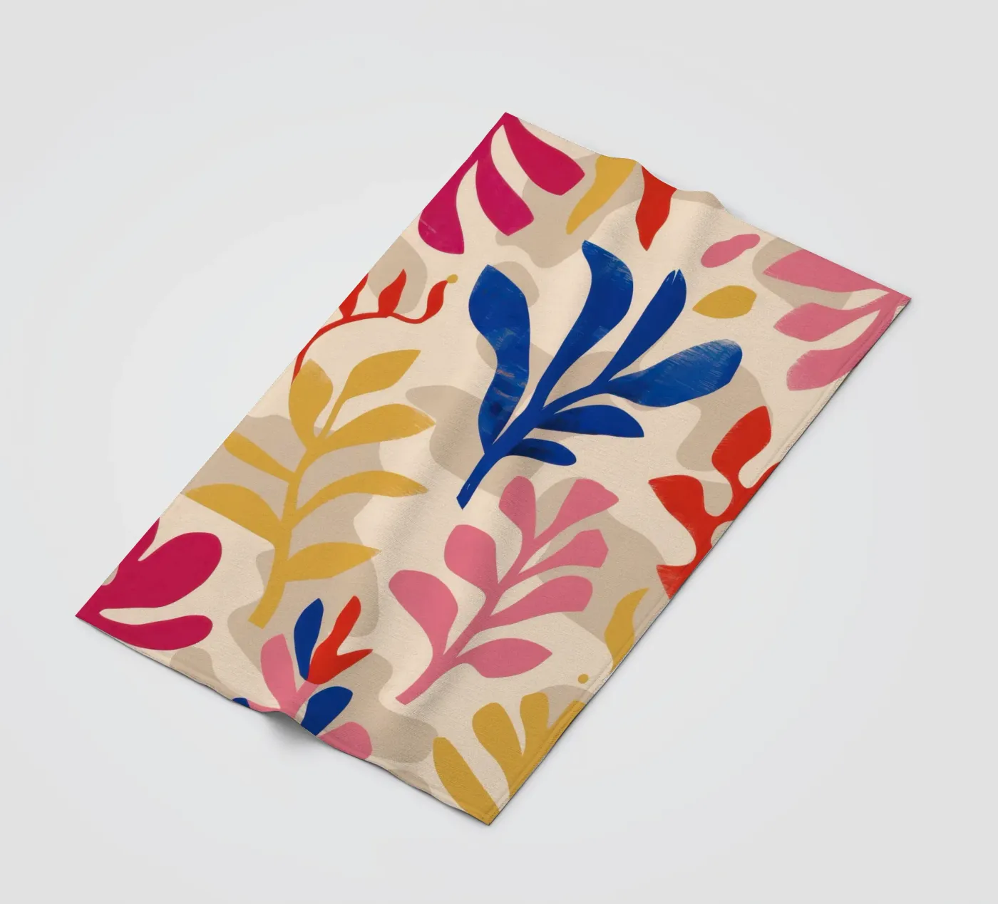 Foliole Rhythm Pattern Fleecedecke von Ink Pulse