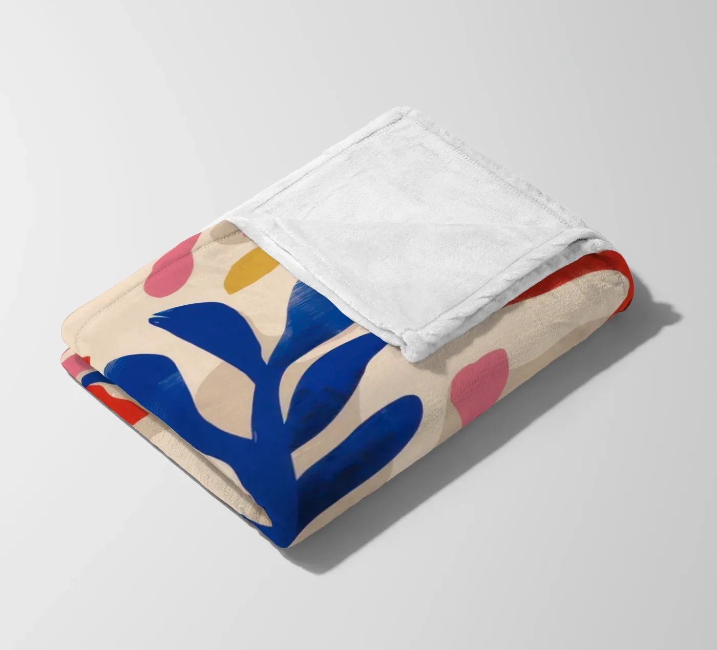 Foliole Rhythm Pattern Fleecedecke von Ink Pulse