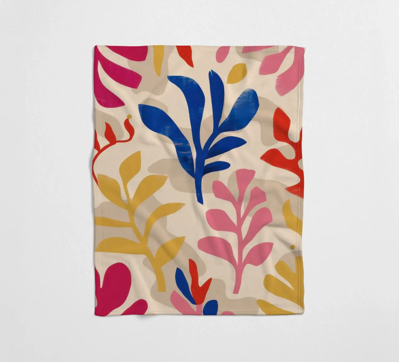 Foliole Rhythm Pattern Fleecedecke von Ink Pulse