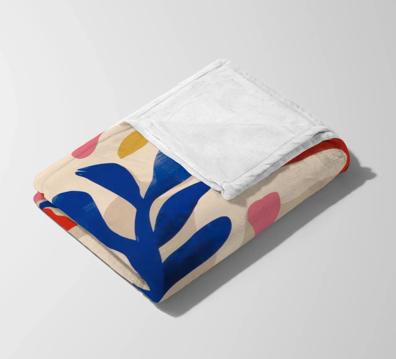 Foliole Rhythm Pattern Fleecedecke von Ink Pulse