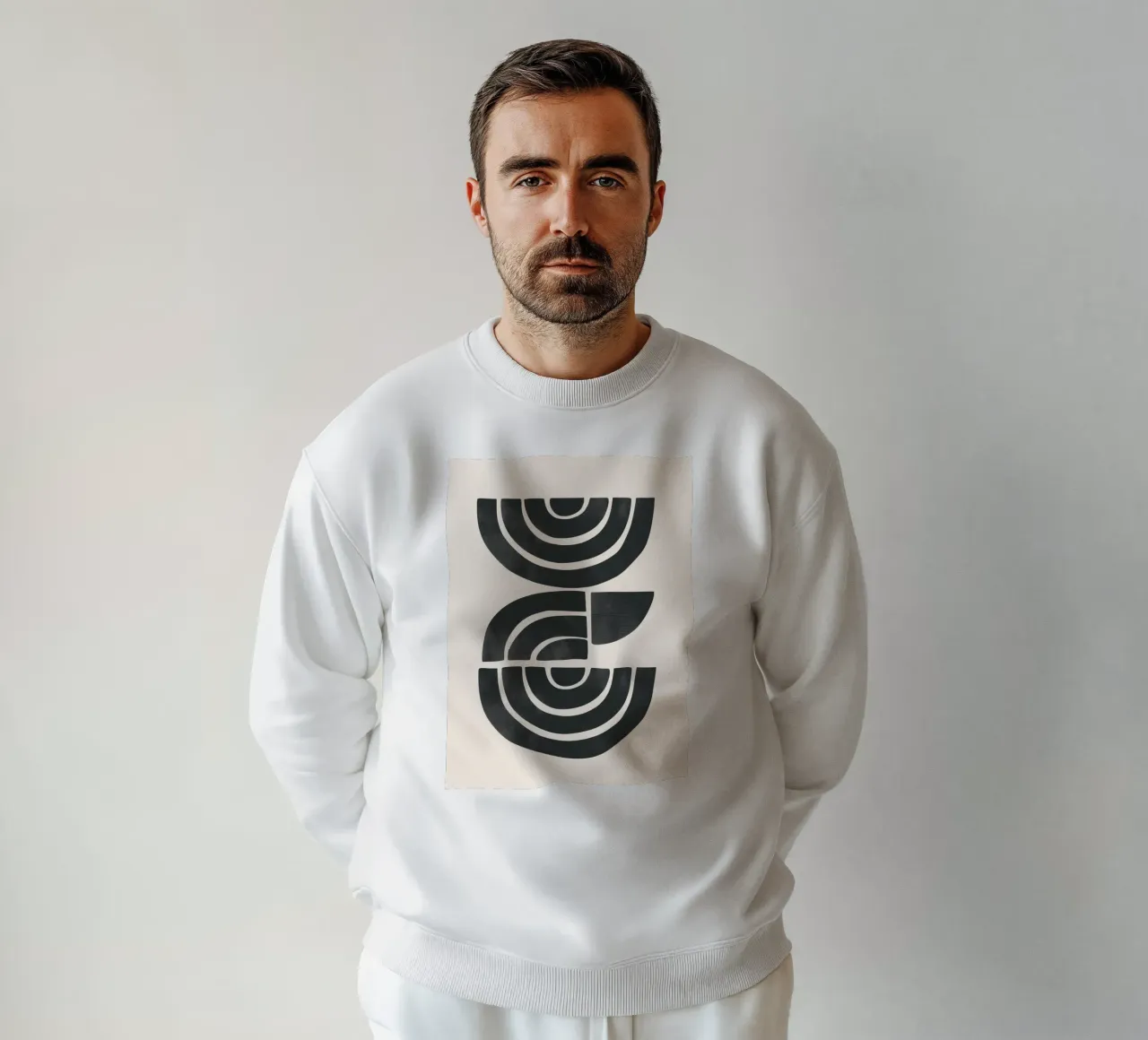 Geometric Rhythm 1 felpa da Nadjaa