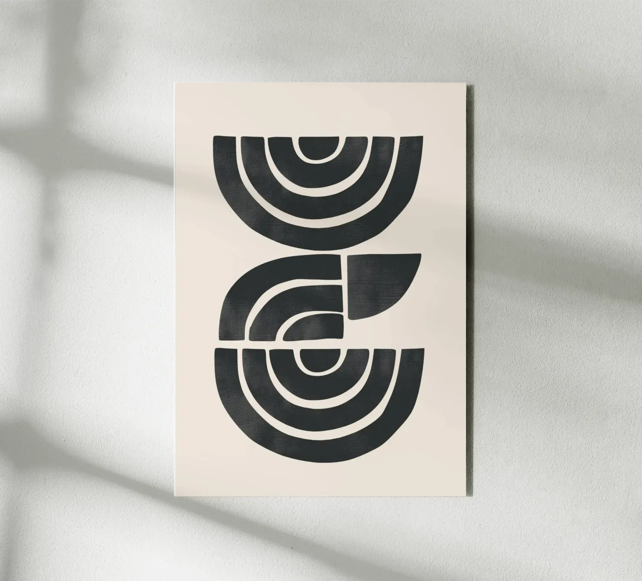Geometric Rhythm 1 alluminio dibond da Nadjaa