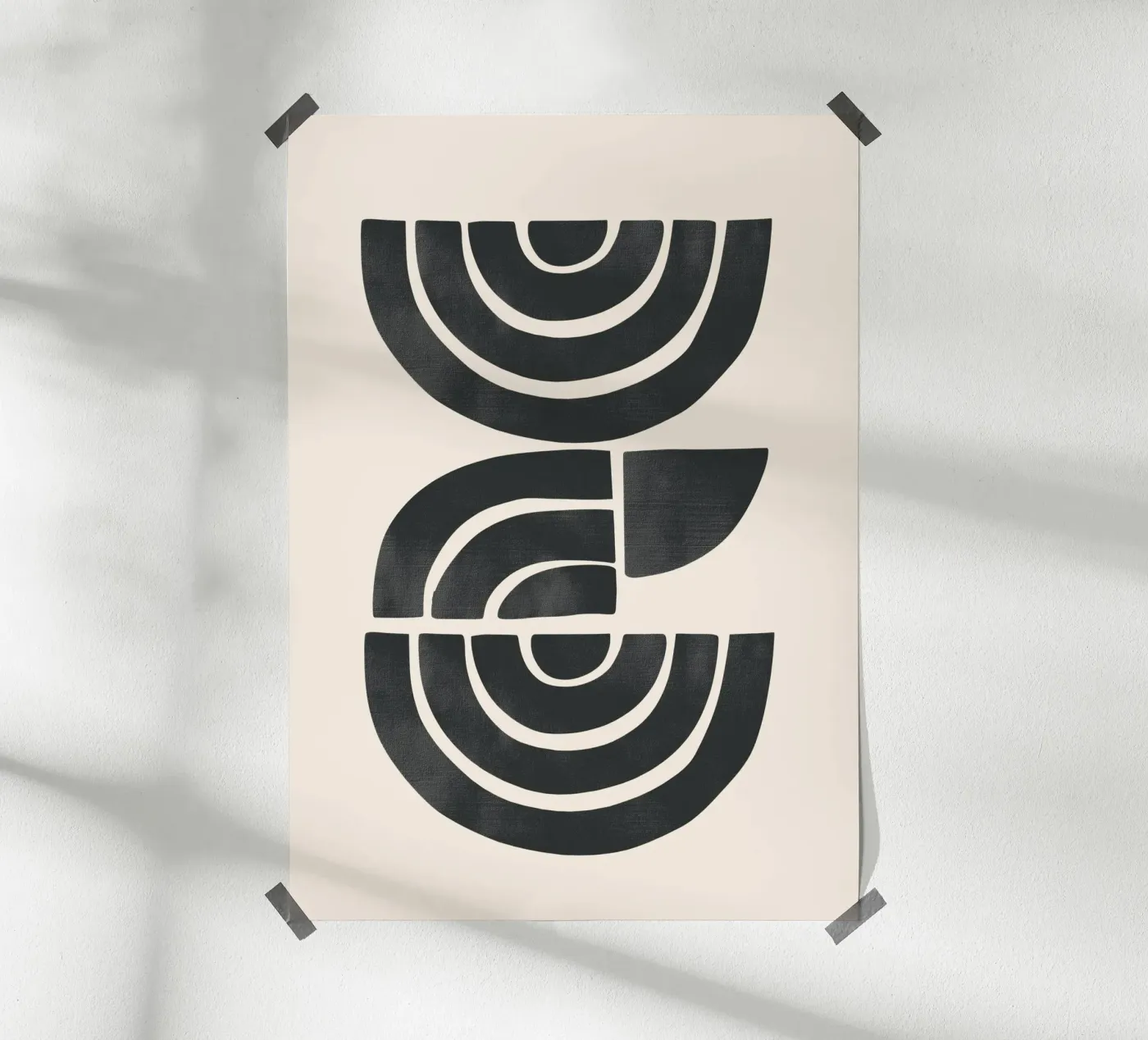 Geometric Rhythm 1 poster da Nadjaa