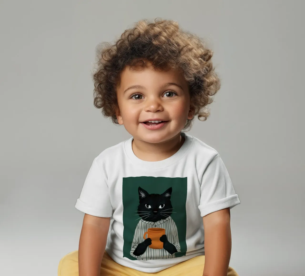 Dapper Feline Potter maglietta neonato da Rain Balance