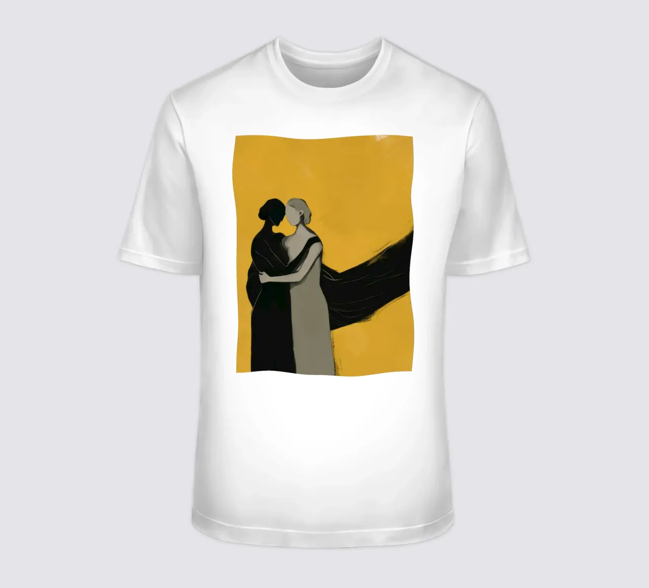 Elegia dell'abbraccio d'oro t-shirt da Giant Foxs