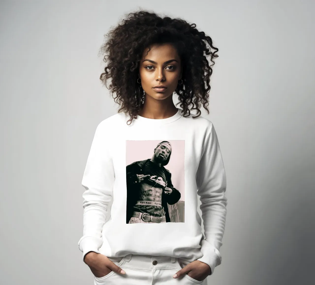 This is Tupac felpa da Lembayung art