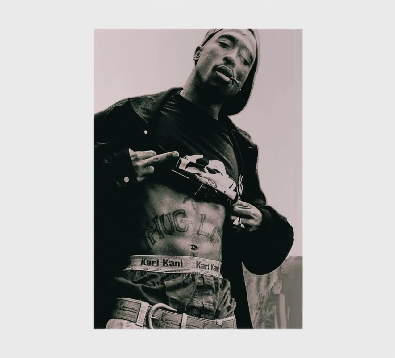 This is Tupac notebook by Lembayung art