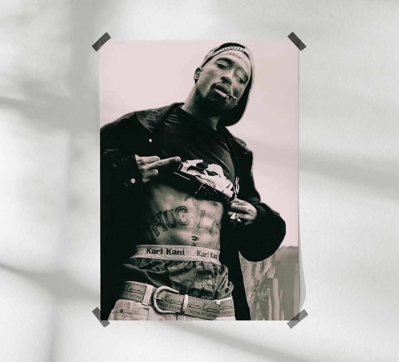 This is Tupac poster da Lembayung art