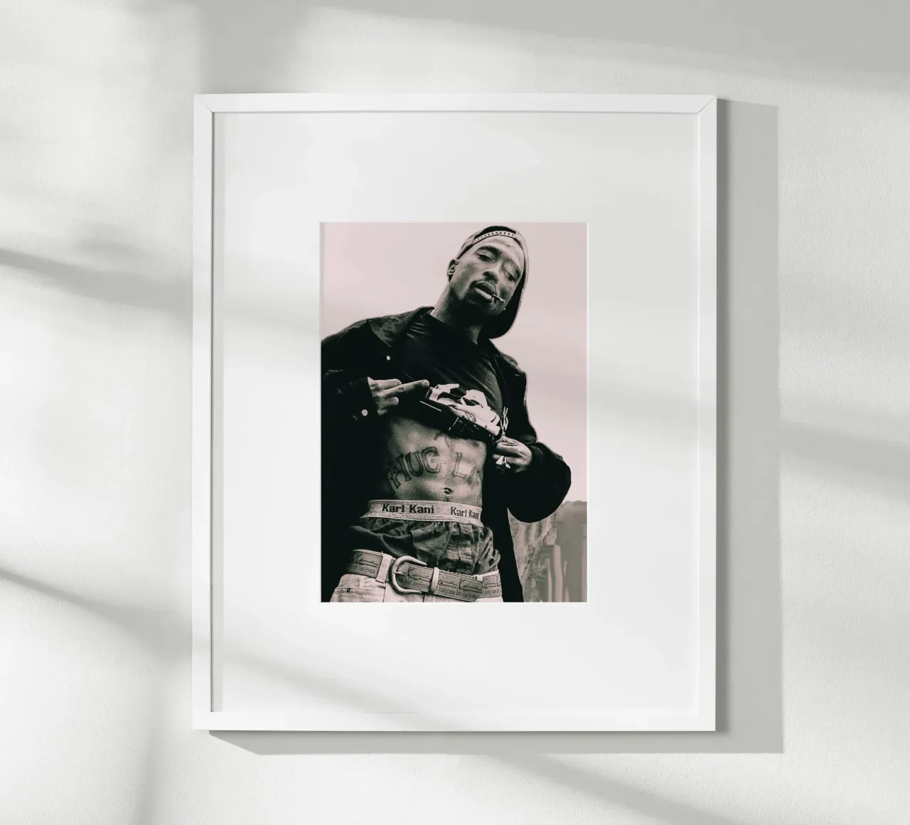 This is Tupac carta hahnemühle da Lembayung art
