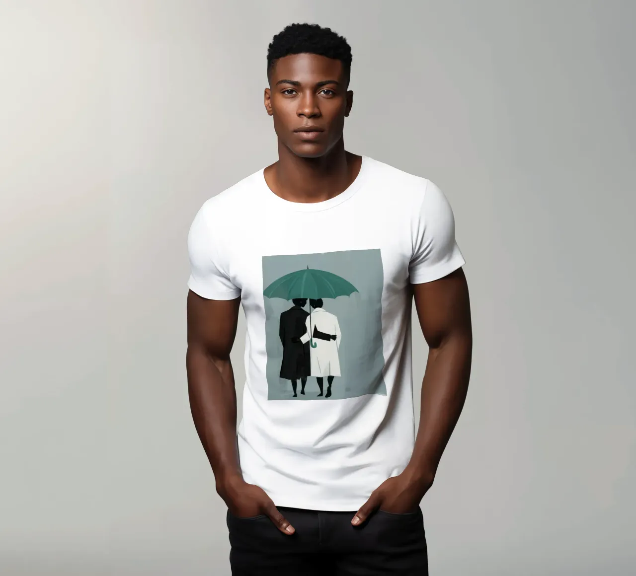 Shared Umbrella Shelter t-shirt da Giant Foxs