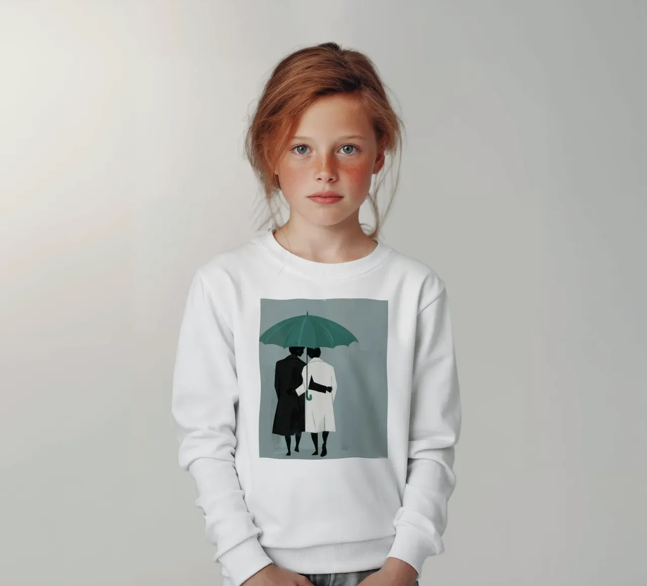Shared Umbrella Shelter felpa bambino da Giant Foxs