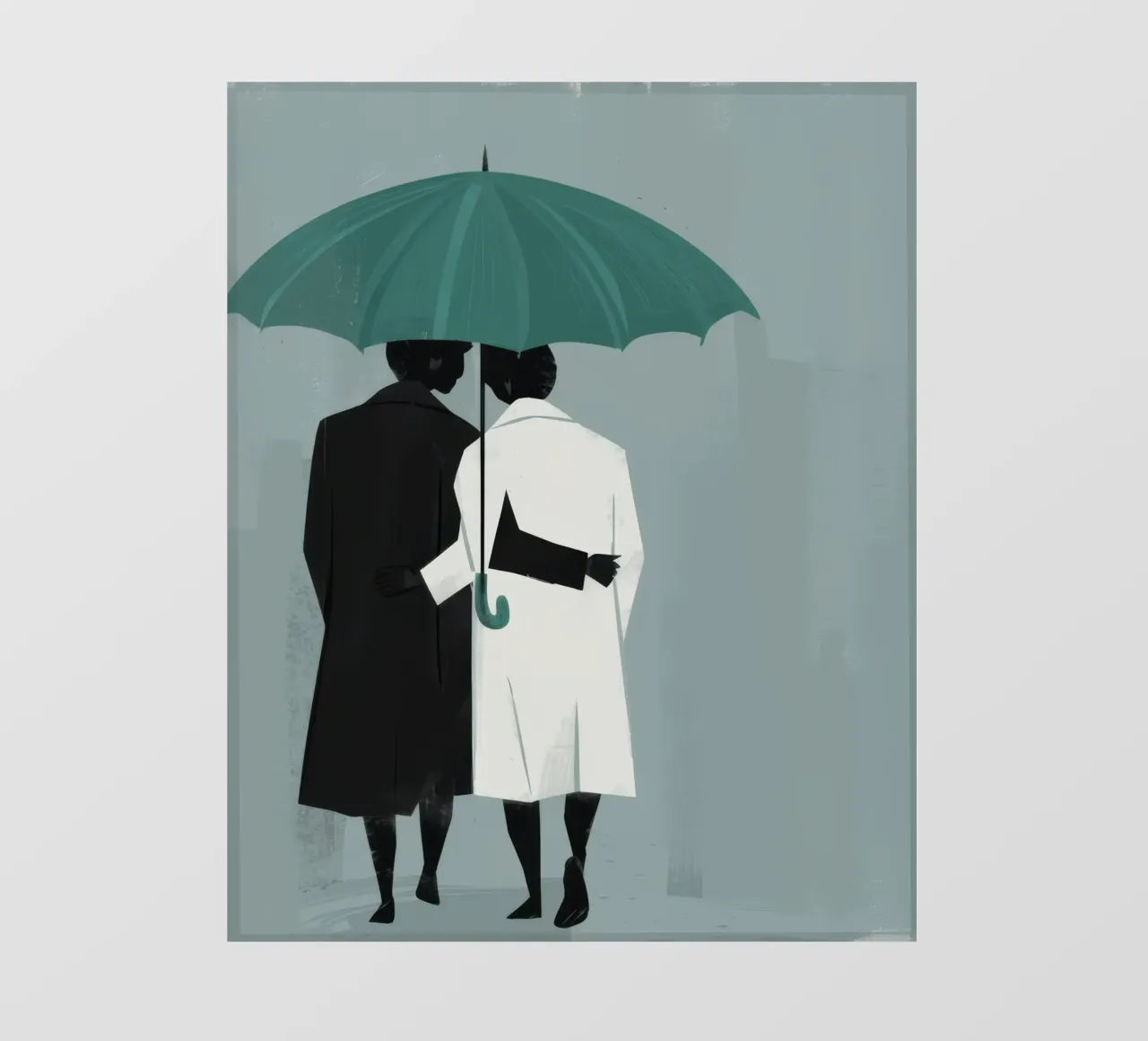 Shared Umbrella Shelter telo in pvc da Giant Foxs