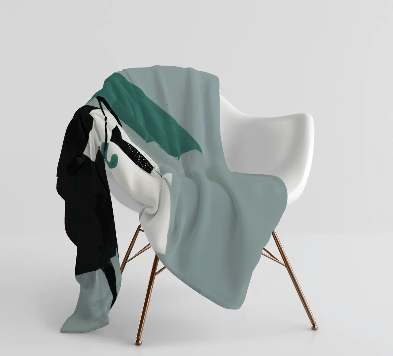 Shared Umbrella Shelter coperta in pile da Giant Foxs