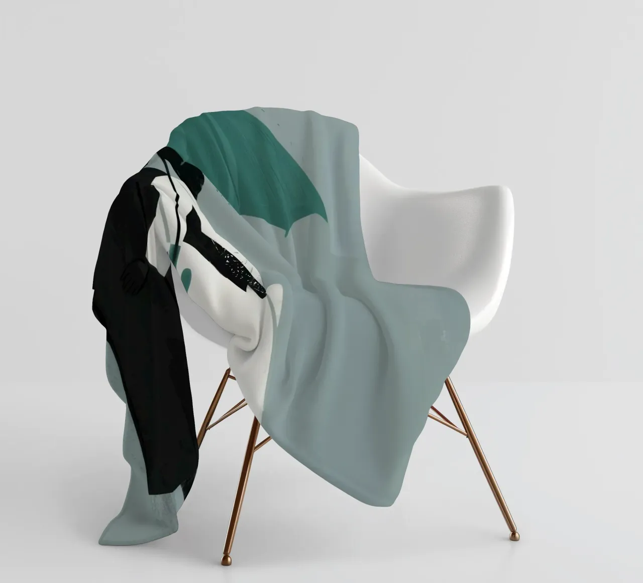 Shared Umbrella Shelter coperta in pile da Giant Foxs