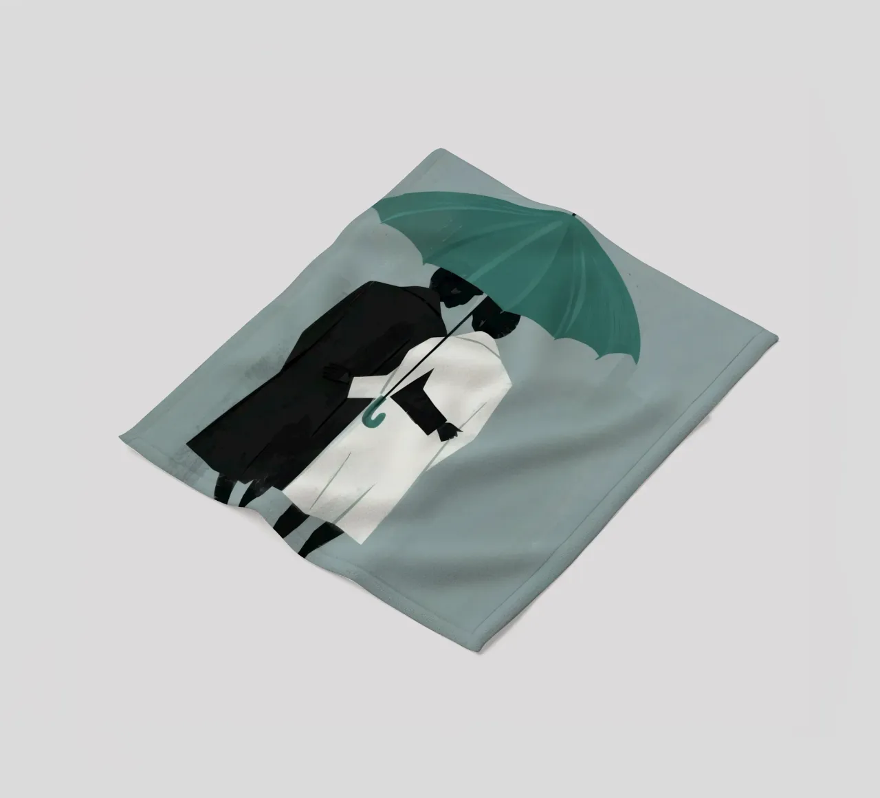 Shared Umbrella Shelter coperta in pile da Giant Foxs