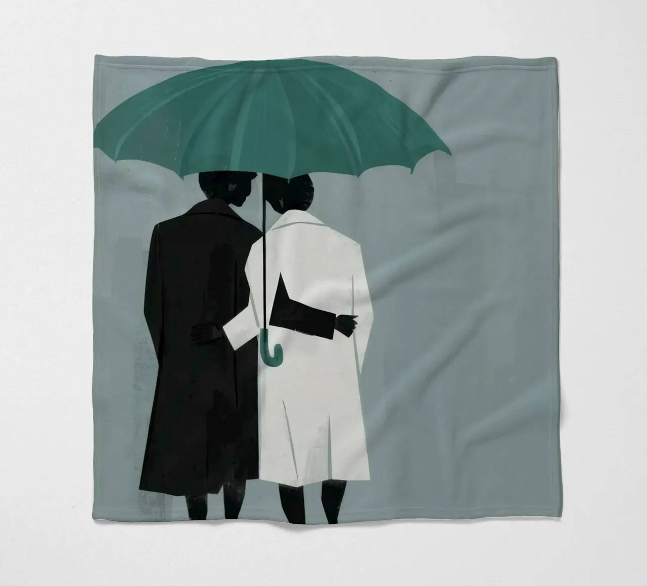 Shared Umbrella Shelter coperta in pile da Giant Foxs