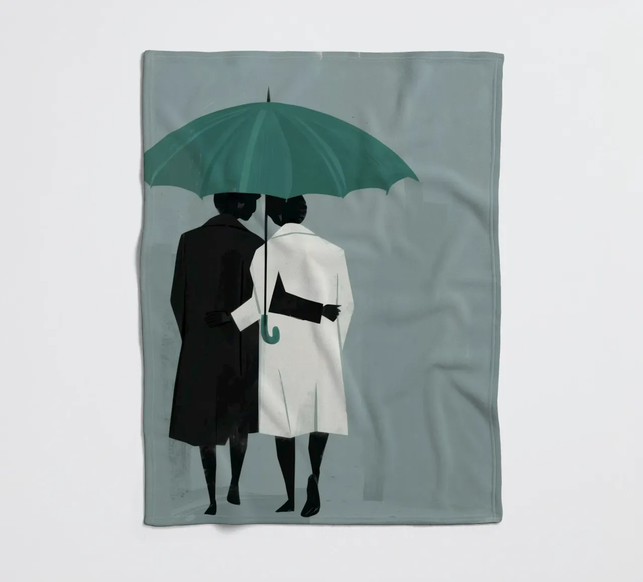 Shared Umbrella Shelter coperta in pile da Giant Foxs