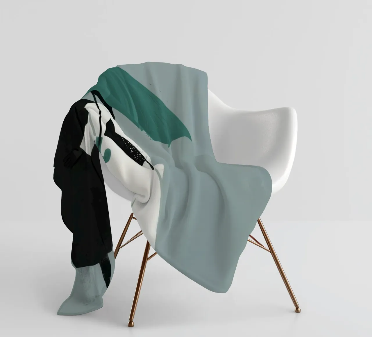 Shared Umbrella Shelter coperta in pile da Giant Foxs