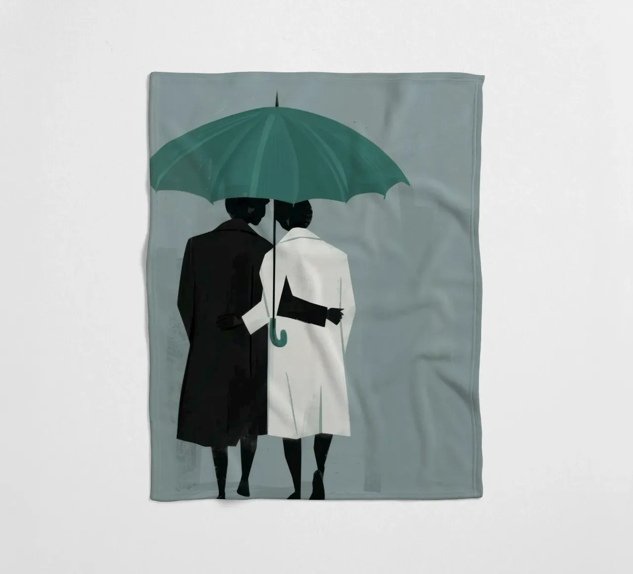 Shared Umbrella Shelter coperta in pile da Giant Foxs