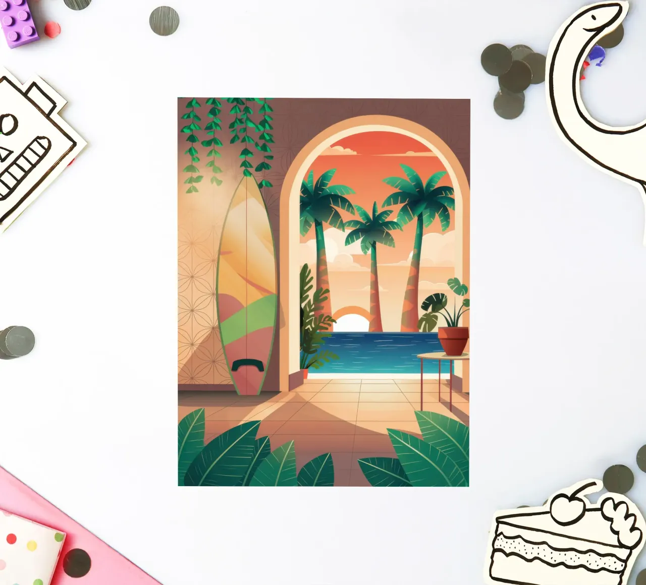 Archway to Eden sticker by Ink Pulse