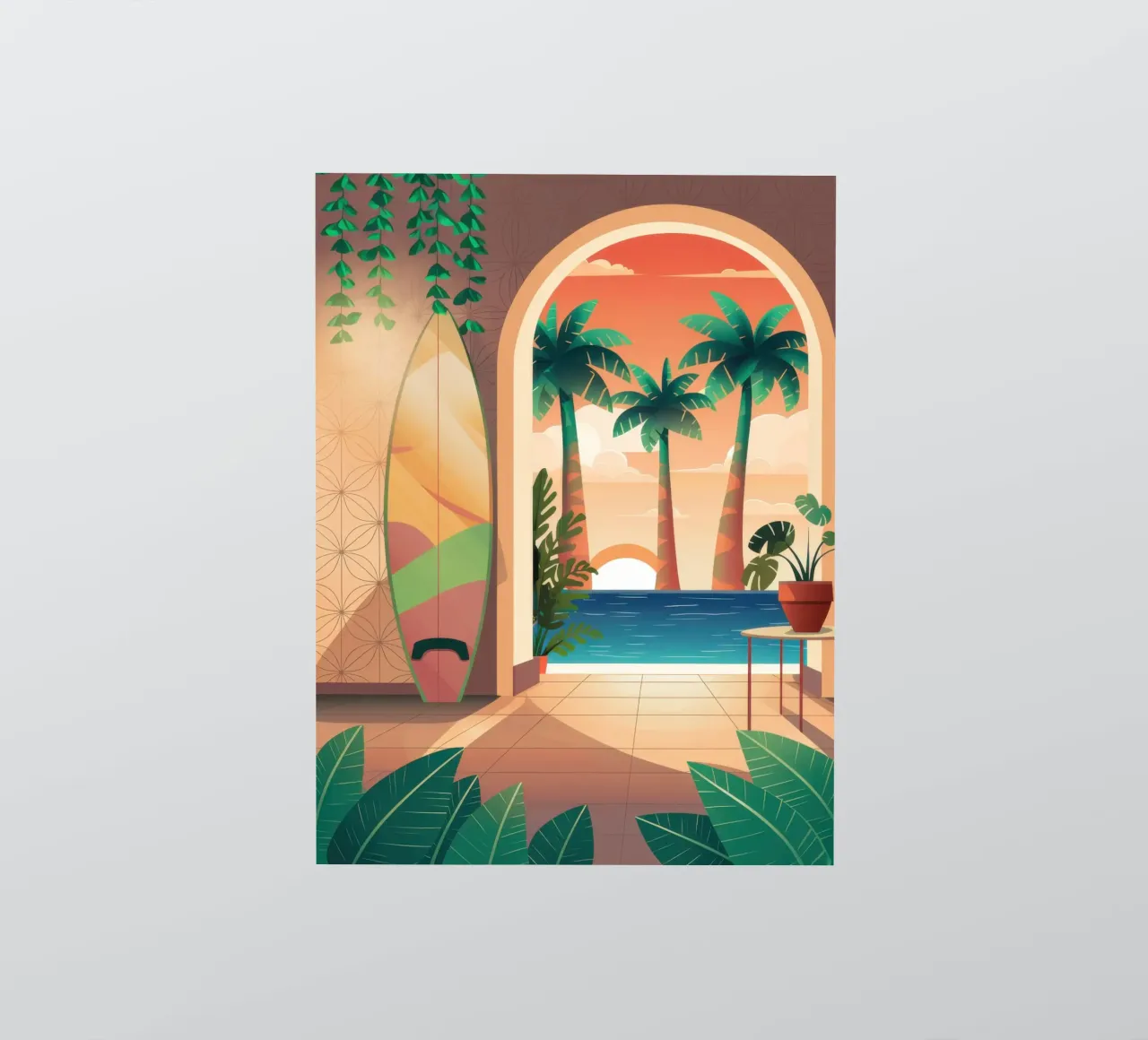 Archway to Eden sticker by Ink Pulse