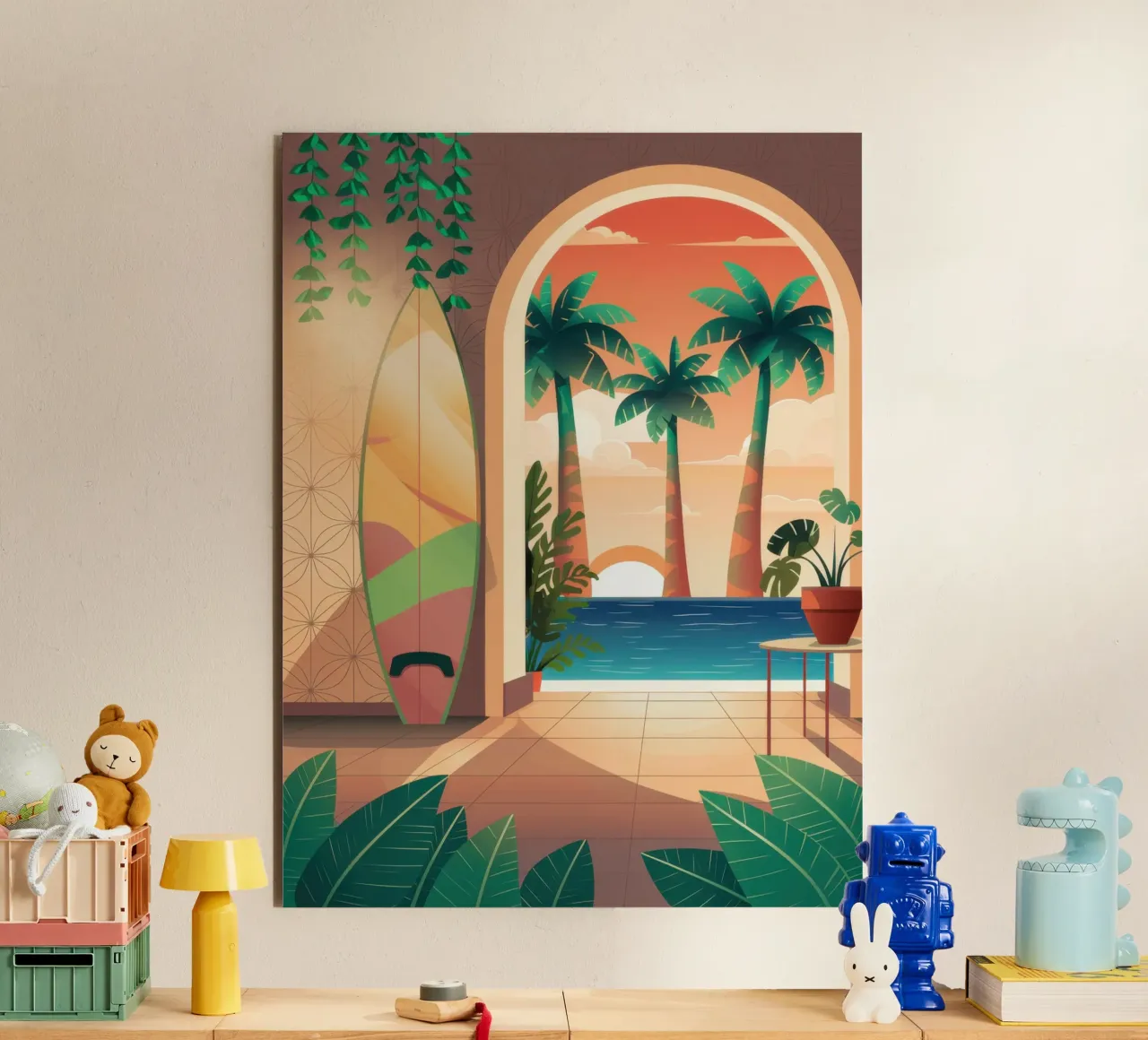 L'arco dell'Eden alluminio dibond da Ink Pulse